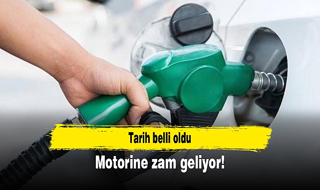 Motorine zam geliyor: Tarih belli oldu