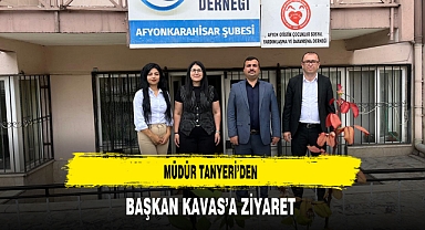 Müdür Tanyeri’den Başkan Kavas’a Ziyaret