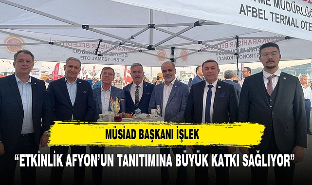 MÜSİAD Afyonkarahisar Şubesi, Dünya Motokros Şampiyonası'na Katıldı