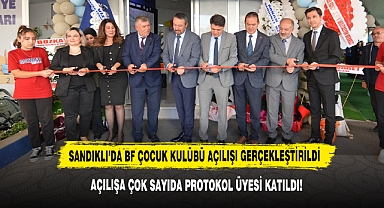 Sandıklı’da BF Çocuk Kulübü Açılışı Gerçekleştirildi