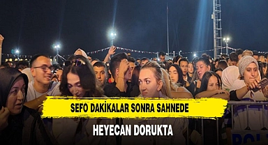 Sefo Dakikalar Sonra Sahnede!