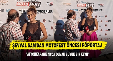 Şevval Sam'dan MotoFest Öncesi Röportaj