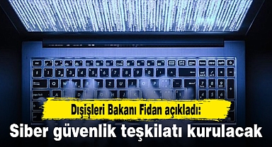 Siber güvenlik teşkilatı kurulacak