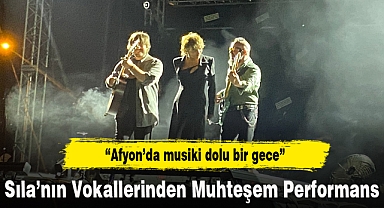 Sıla’nın Vokallerinden Muhteşem Performans