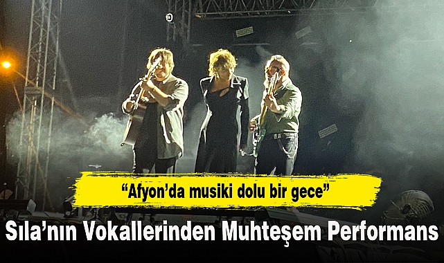 Sıla’nın Vokallerinden Muhteşem Performans