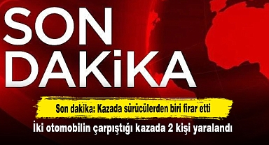 Son dakika: Kazada sürücülerden biri firar etti