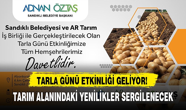 TARIM ALANINDAKİ YENİLİKLER SERGİLENECEK