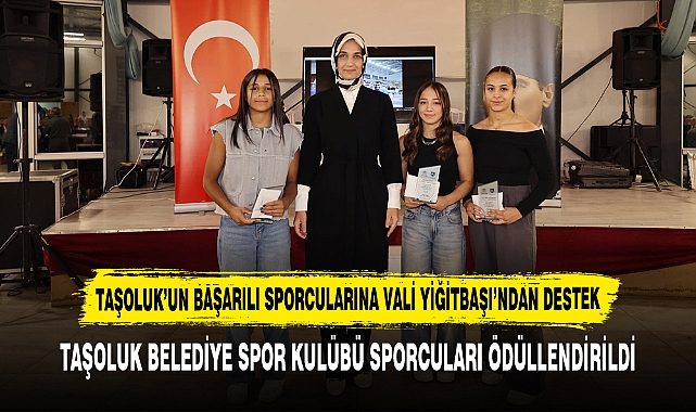 Taşoluk'un Başarılı Sporcularına Vali Yiğitbaşı'ndan Destek