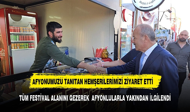TAYTAK, "AFYON'UN ZENGİNLİKLERİNİ TANITMA FIRSATI BULDUK"