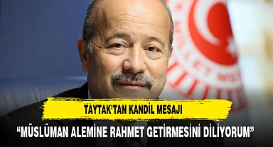 TAYTAK KANDİL MESAJI YAYINLADI