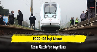 TCDD 109 İşçi Alacak Resmi Gazete ’de Yayımlandı