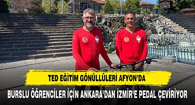 TED EĞİTİM GÖNÜLLÜLERİ AFYON'DA