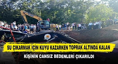 Toprak Altında Kalan 2 Kişinin Cansız Bedenleri Çıkarıldı