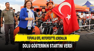 Topuklu Efe, Motofest’te Adrenalin Dolu Gösterinin Startını Verdi