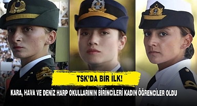 TSK’da Bir İlk! Kara, Hava Ve Deniz Harp Okullarının Birincileri Kadın Öğrenciler Oldu