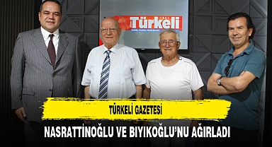 Türkeli Gazetesi Nasrattinoğlu ve Bıyıkoğlu’nu Ağırladı