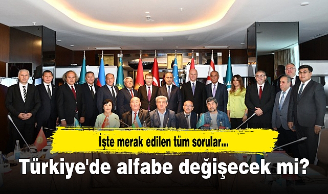 Türkiye'de alfabe değişecek mi?