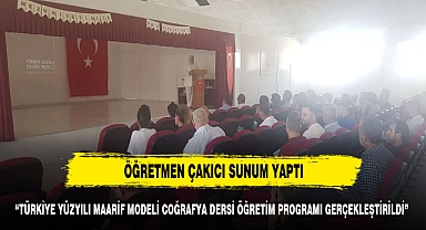 “Türkiye Yüzyılı Maarif Modeli Coğrafya Dersi Öğretim Programı” Semineri Düzenlendi