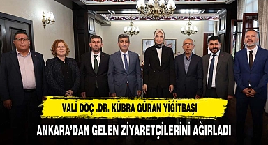 VALİ YİĞİTBAŞI  ÖNEMLİ ZİYARETÇİLERİ MAKAMINDA KABUL ETTİ