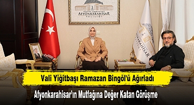 Vali Yiğitbaşı Ramazan Bingöl'ü Ağırladı
