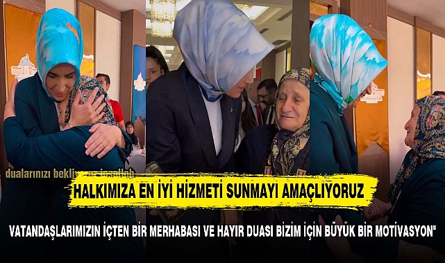 VATANDAŞLARIMIZIN İÇTEN BİR MERHABASI VE HAYIR DUASI BİZİM İÇİN BÜYÜK BİR MOTİVASYON"