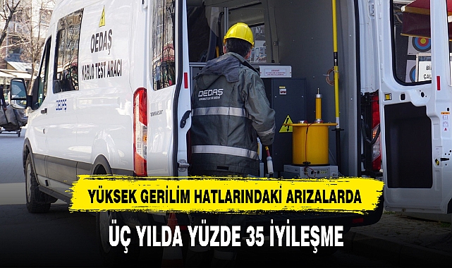 YÜKSEK GERİLİM HATLARINDAKİ ARIZALARDA ÜÇ YILDA YÜZDE 35 İYİLEŞME