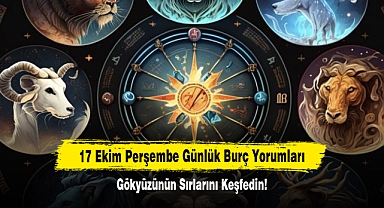 17 Ekim Perşembe Günlük Burç Yorumları: Gökyüzünün Sırlarını Keşfedin!