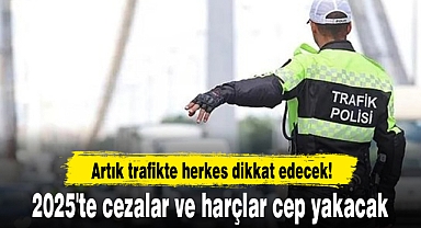 2025'te cezalar ve harçlar cep yakacak