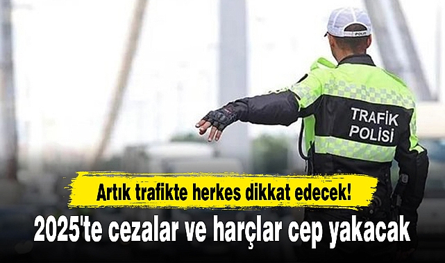 2025'te cezalar ve harçlar cep yakacak