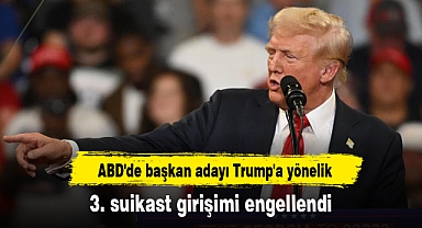 ABD'de başkan adayı Trump'a yönelik 3. suikast girişimi engellendi