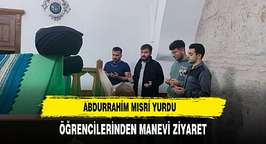 Abdurrahim Mısri Yurdu Öğrencilerinden Manevi Ziyaret