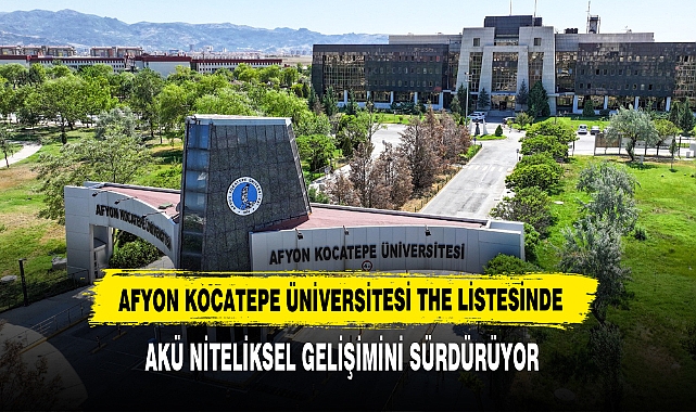 Afyon Kocatepe Üniversitesi The Listesinde
