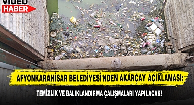 Afyonkarahisar Belediyesi'nden Akarçay Açıklaması!