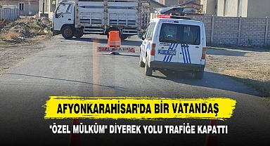 Afyonkarahisar'da Bir Vatandaş
