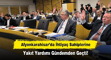 Afyonkarahisar’da İhtiyaç Sahiplerine Yakıt Yardımı Gündemden Geçti!