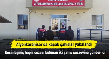 Afyonkarahisar’da kaçak şahıslar yakalandı