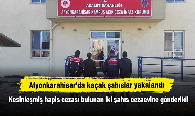 Afyonkarahisar’da kaçak şahıslar yakalandı