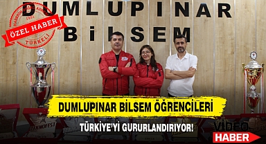 Afyonkarahisar Dumlupınar Bilsem Öğrencileri Türkiye'yi Gururlandırıyor