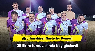 Afyonkarahisar Masterler Derneği 29 Ekim turnuvasında boy gösterdi