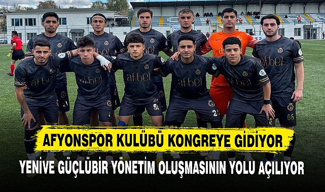 AFYONSPOR KULÜBÜ KONGREYE GİDİYOR