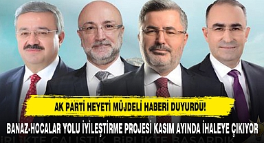 AK Parti Heyeti Müjdeli Haberi Duyurdu!