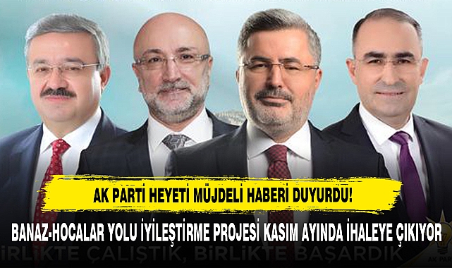 AK Parti Heyeti Müjdeli Haberi Duyurdu!