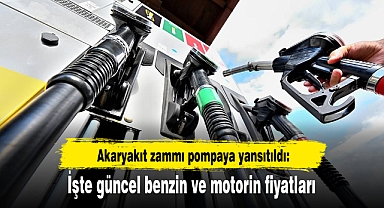 Akaryakıt zammı pompaya yansıtıldı
