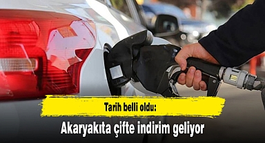Akaryakıta çifte indirim geliyor: Tarih belli oldu