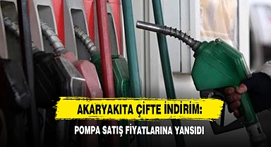 Akaryakıta Çifte İndirim: Pompa Satış Fiyatlarına Yansıdı