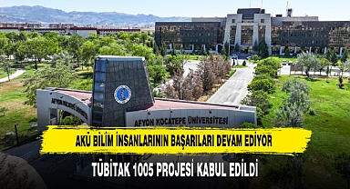 AKÜ BİLİM İNSANLARININ BAŞARILARI DEVAM EDİYOR