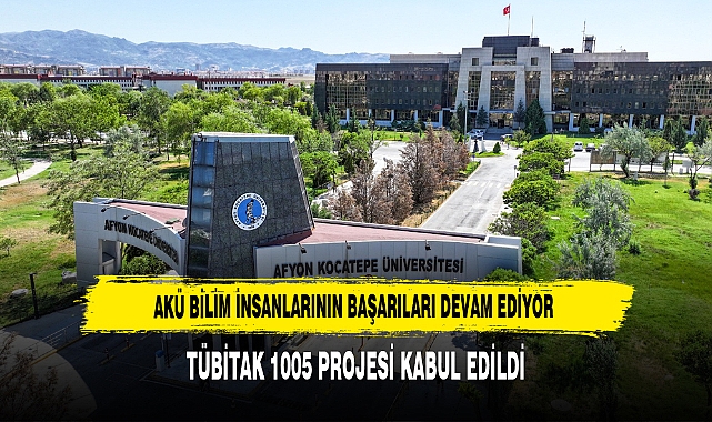 AKÜ BİLİM İNSANLARININ BAŞARILARI DEVAM EDİYOR