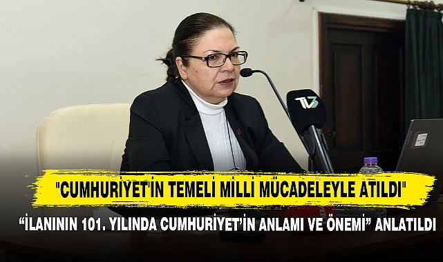 AKÜ’de “İlanının 101. Yılında Cumhuriyet’in Anlamı Ve Önemi” Anlatıldı
