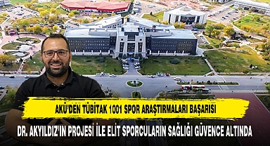 AKÜ’den TÜBİTAK 1001 Spor Araştırmaları Başarısı