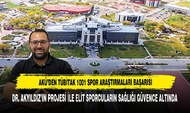 AKÜ’den TÜBİTAK 1001 Spor Araştırmaları Başarısı